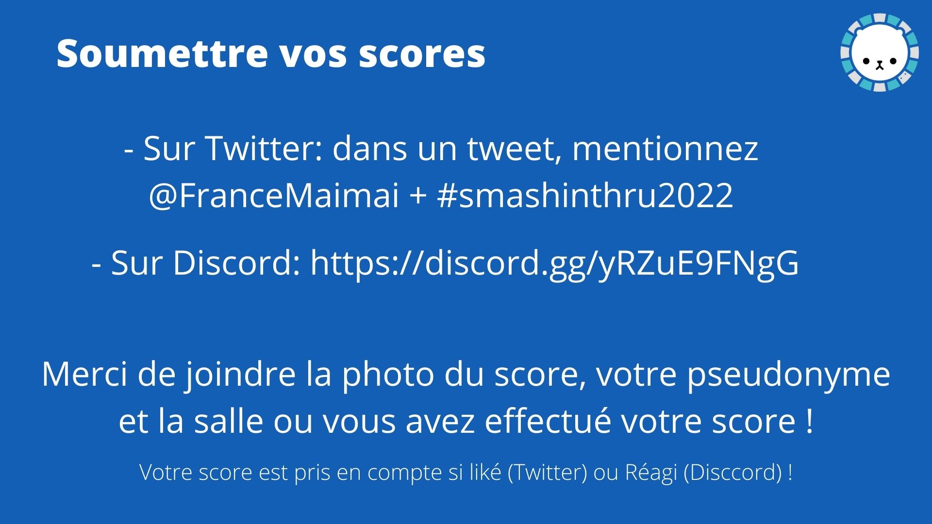 Resultats du tournoi